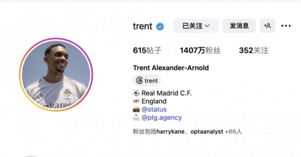 Arnold changed his social media profile picture and will start a new chapter in Real Madrid