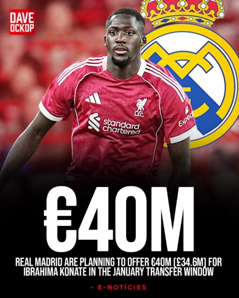 Sincere price! Western media: Real Madrid plans to offer 40 million euros in the winter window, and the Reds are likely to release it